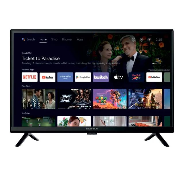 Телевізор 24H310-GA11 Grunhelm T2 SMART TV, G5C, Google android 11.0, color box - зображення 6