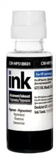 Фото товара Чернила ColorWay CW-HP51BK01 Black пигментные 100 г карт. HP: GT51XL (X4E40AE) и БФП HP DeskJet GT: 5810, 5820 ink Tank; 115, 315, 319, 412, 419