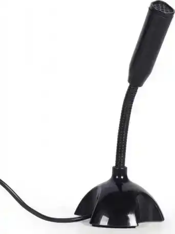 Мікрофон Gembird MIC-D-02 настільний, чорний - зображення 5