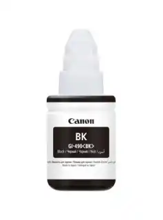 Фото товара Контейнер с чернилами Canon GI-490B 135 мл Black для Pixma G1400/G2400/G3400 (0663C001)