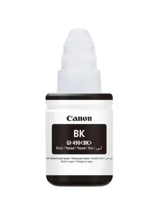 Контейнер з чорнилами Canon GI-490B 135 мл Black для Pixma G1400/G2400/G3400 (0663C001) - зображення 5