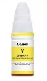 Контейнер з чорнилами Canon GI-490Y 70 мл Yellow для Pixma G1400/G2400/G3400 (0666C001) - зображення 1