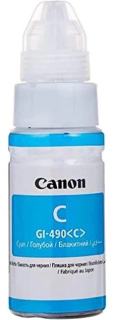 Фото товару Контейнер з чорнилами Canon GI-490C 70 мл Cyan для Pixma G1400/G2400/G3400 (0664C001)