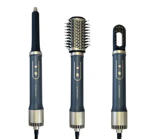 Фен щітка Grunhelm GHD-835 1200 Вт, для укладання волосся, з комплектом насадок - зображення 5