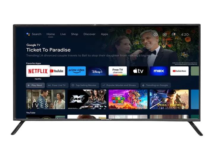 Телевізор Grunhelm 32H310-GA11V" T2 SMART TV, G7W, Google android 11.0, color box, voice RC - зображення 6