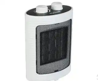 Фото товара Тепловентилятор Vilgrand VFC157 керамический 750/1500 Вт, с переключателем мощности и регулятором температуры