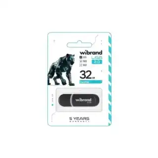Фото товара Флеш память 32 Гб Wibrand Panther USB накопитель черный