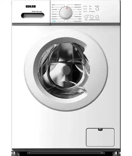 Пральна машина Edler EWF6011SIN 6 кг, 1000 об/хв, швидке прання 15 хв, вузька (40 см), біла, підсилені підшипники, розбірний барабан, гарантія 2 роки - зображення 5