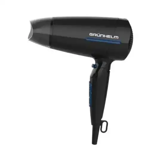 Фен для волосся GRUNHELM GHD-533, 1600 W дорожній, складна ручка. - зображення 5